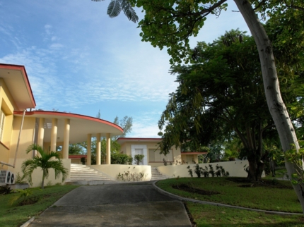 Panoramic villa view