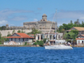 Cienfuegos Bay and Jagua Castle, Panoramic view