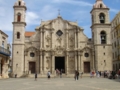 Havana cathedral, panoramic view, "Colonial Tour of Old Havana