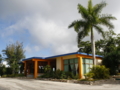 Panoramic villa entrance view