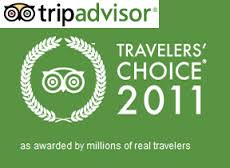 TripAdvisor Travelers' Choice 2011.